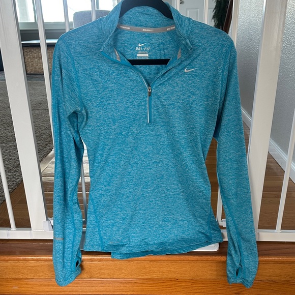 Nike Tops - Nike Women's Teal Long Sleeve Performance Top
